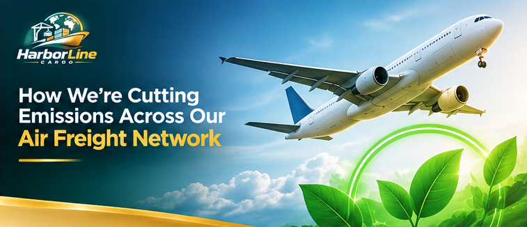 How We're Cutting Emissions Across Our Air Freight Network